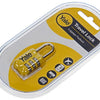 Yale 1018571 - lucchetto con combinazione per valigie giallo yp2 23 128 1a 23mm | 5 pezzi