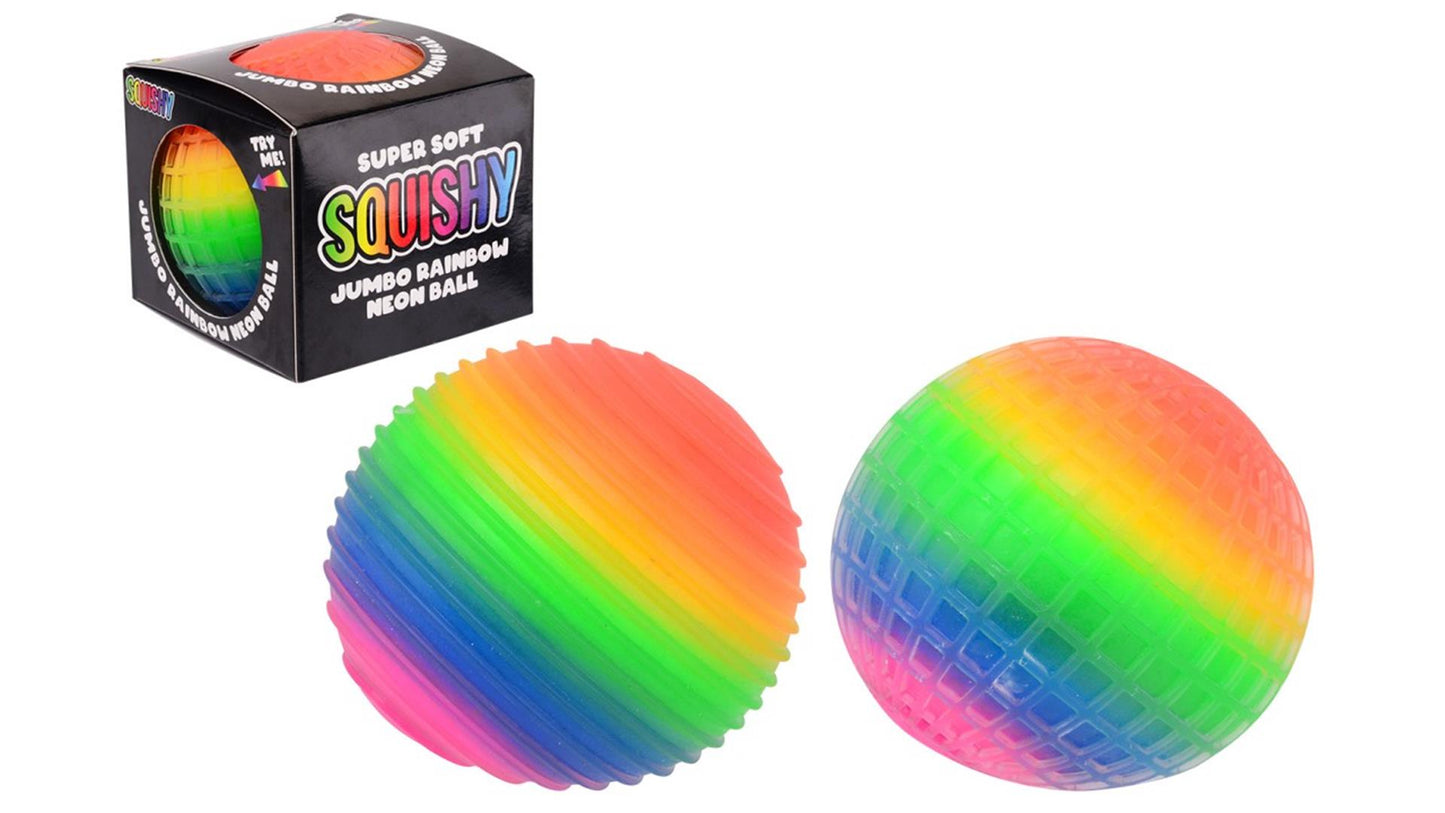Johntoy john toy jumbo squishy bola arcoiris ø10cm