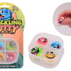 Johntoy Crackling Putty in Storage Box, 4st.