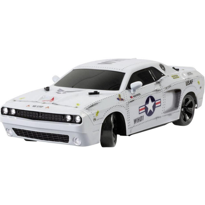 Revel rc modello di auto anticonformista con luce