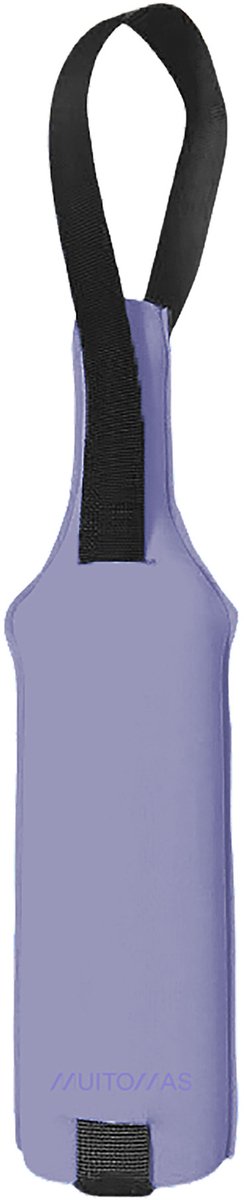 Bolsa portabotellas Muitomas - neopreno - aislante - resistente y duradera - violeta