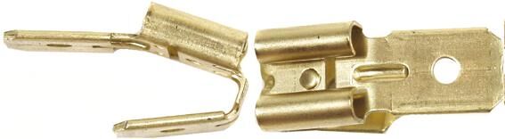 Hella Connector 2-Gang 100st Blank 6.3x0.8 mm