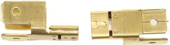 HELLA CONECTOR. 3 veces 100pcs p.inh.50st 6.3x0.8 mm