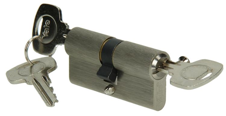 Yale 1006526 - cilindro de perfil 0500 con función dúo mv 60mm (30 30 ) | 1 pieza