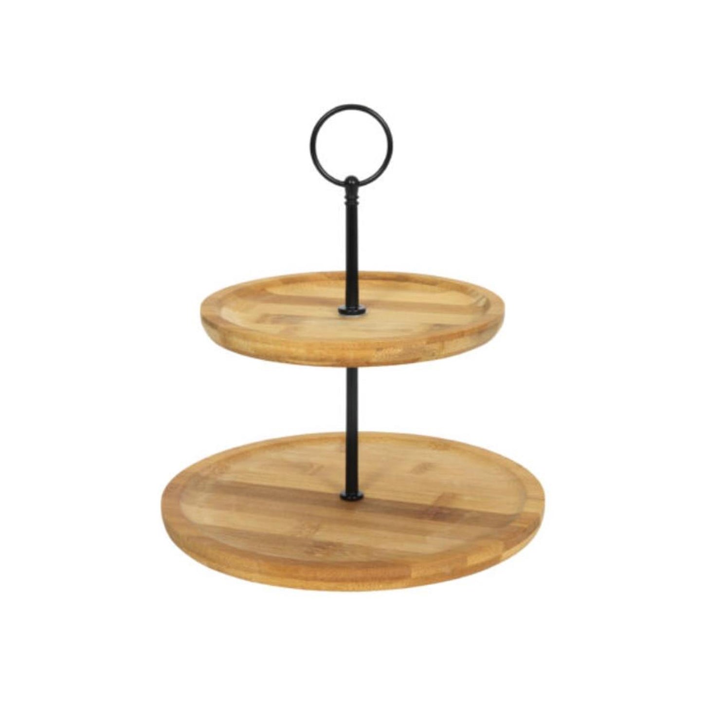 Svenska living bamboe etagere 2-laags