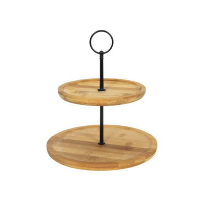 Svenska living bamboe etagere 2-laags