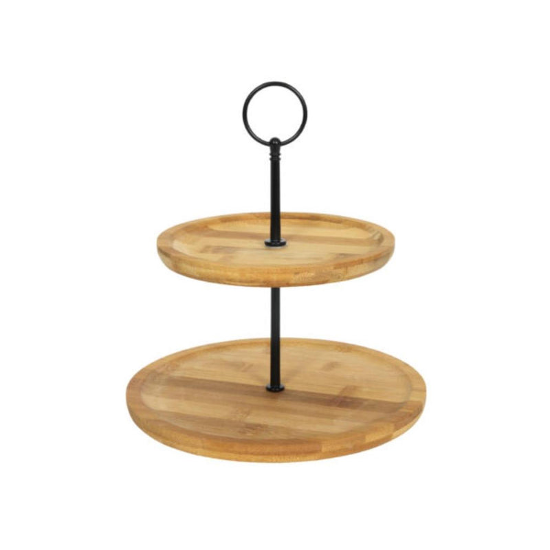 Svenska living bambú etagere de 2 capas