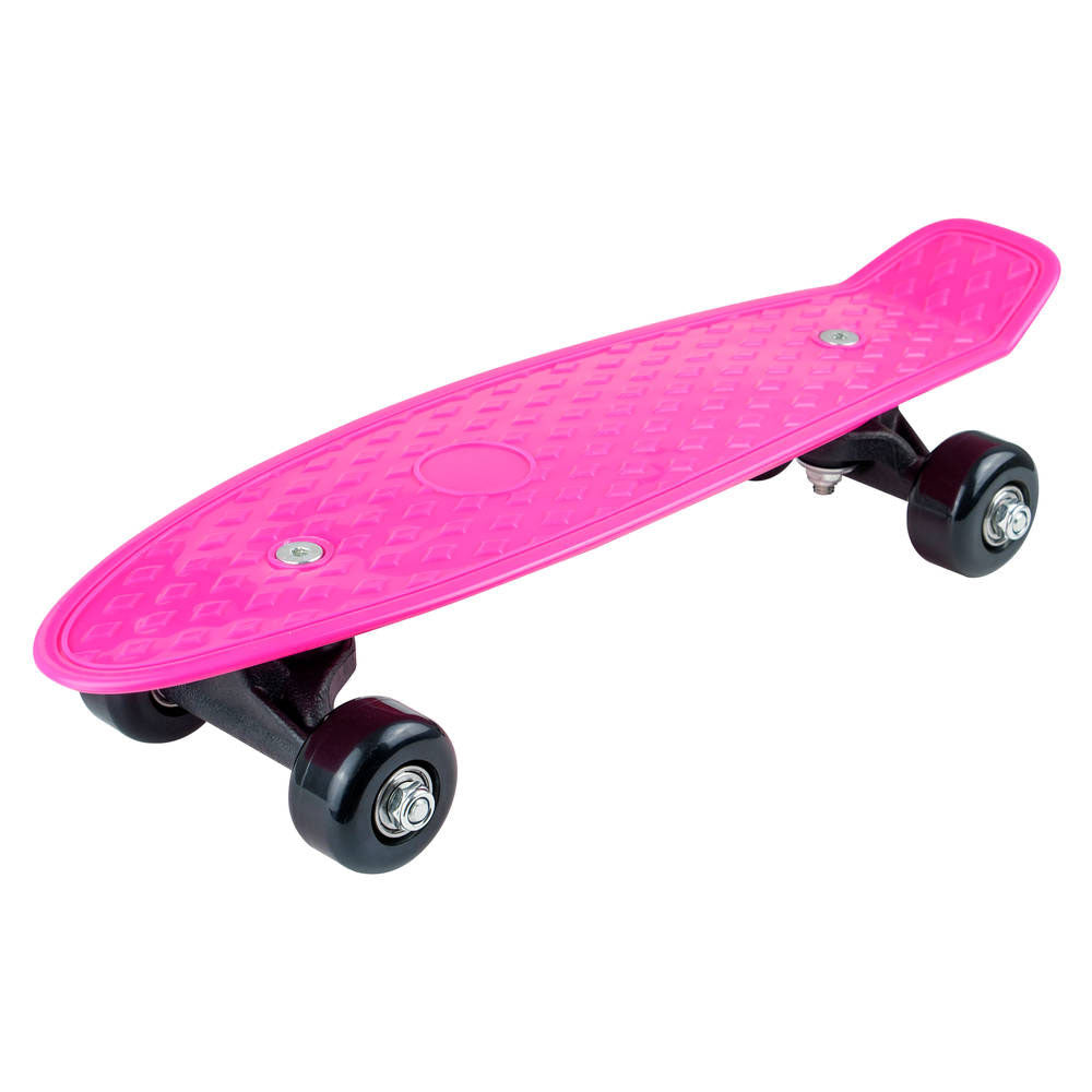 Mini skateboard rosa, 42 cm