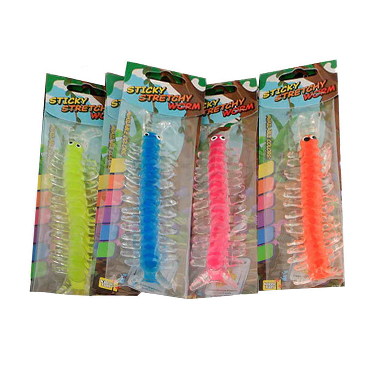 Jono toys sticky stretchy worm