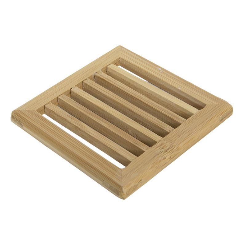 Svenska living posavasos bambú acanalado 10x10cm