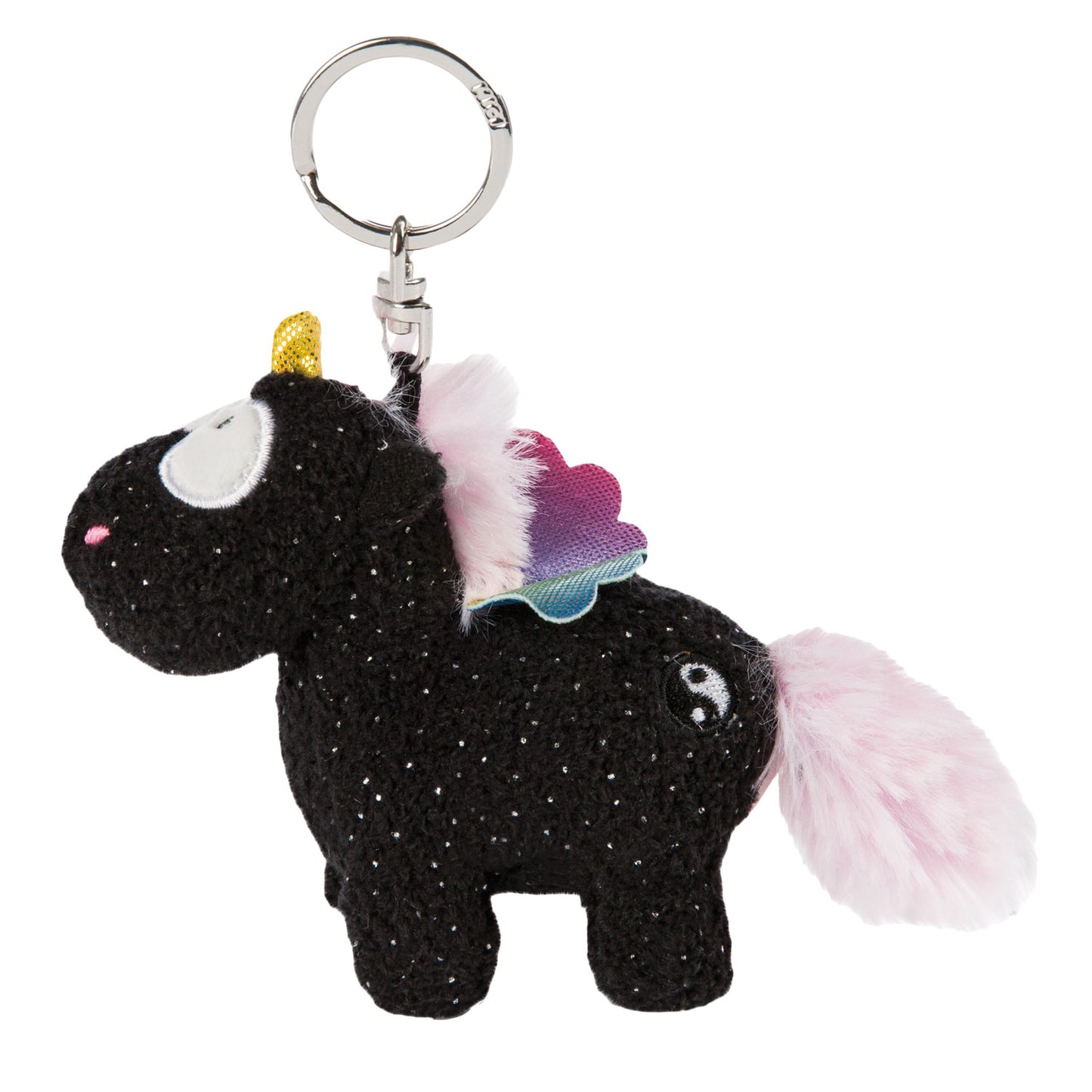 Tastina di tastiera NICI Pluchen Eenhoorn Rainbow Yin, 10 cm