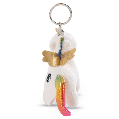 Keychain di nICi Pluchen Eenhoorn Rainbow Yang, 10 cm