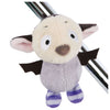 NICI Magnici Pluchen Cuddle Bat Drallula con magnete, 10 cm