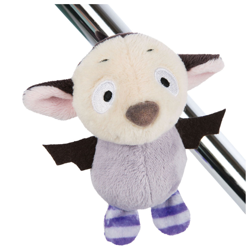 NICI Magnici Pluchen Cuddle Bat Drallula con magnete, 10 cm