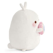 Nici pluchen knuffel molang regenboog met hart in geschenkdoos, 16cm - afbeelding 3