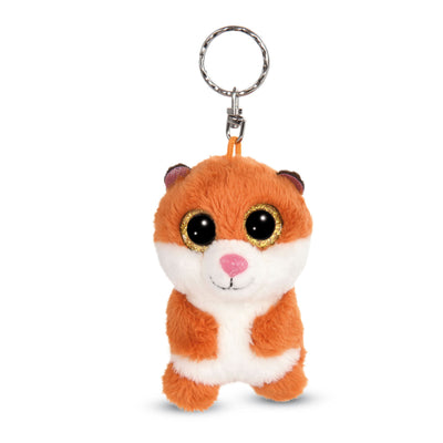 Nici Glubschis Pluchen Keychain Hamster Stubbi, 9 cm