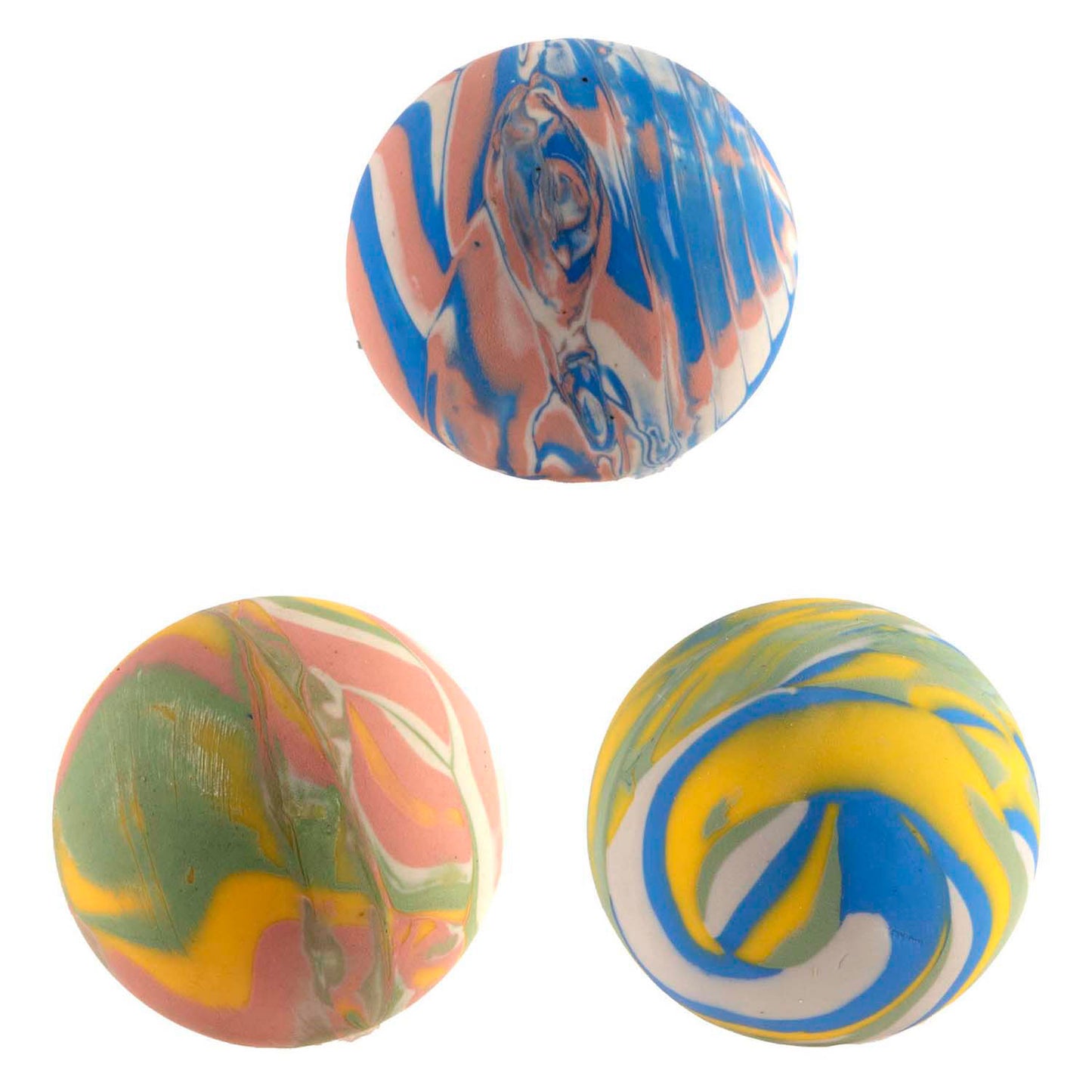 Jono juguetes pelota que rebota canica, 4cm