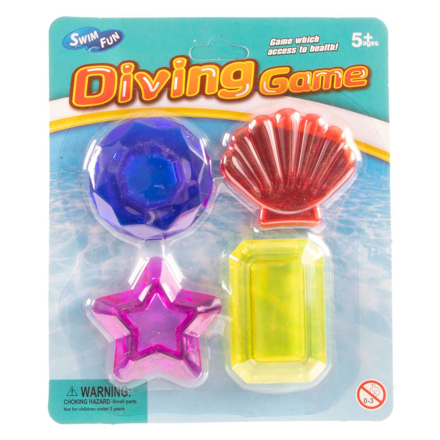 Jono Toys conchas de buceo, 4 uds.