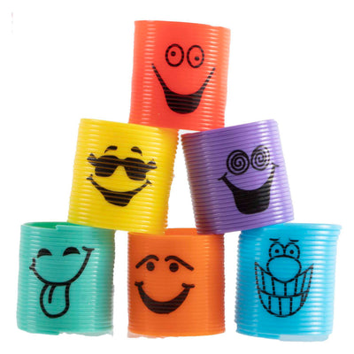 Jono Toys muelles para escaleras pequeños de colores, 12 uds.