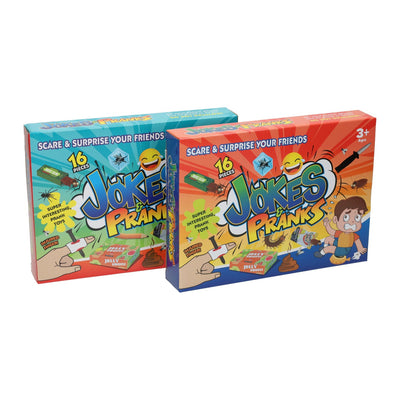 Caja de chistes Jono Toys sorprende a tus amigos - 16 uds.
