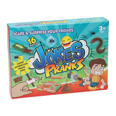 Caja de chistes Jono Toys sorprende a tus amigos - 16 uds.