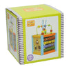 Cubo de actividades con marco de cuentas de madera Jonotoys primi passi