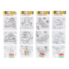 Jono toys kleur je eigen puzzeltjes- 3 puzzeltjes + 5 stiften