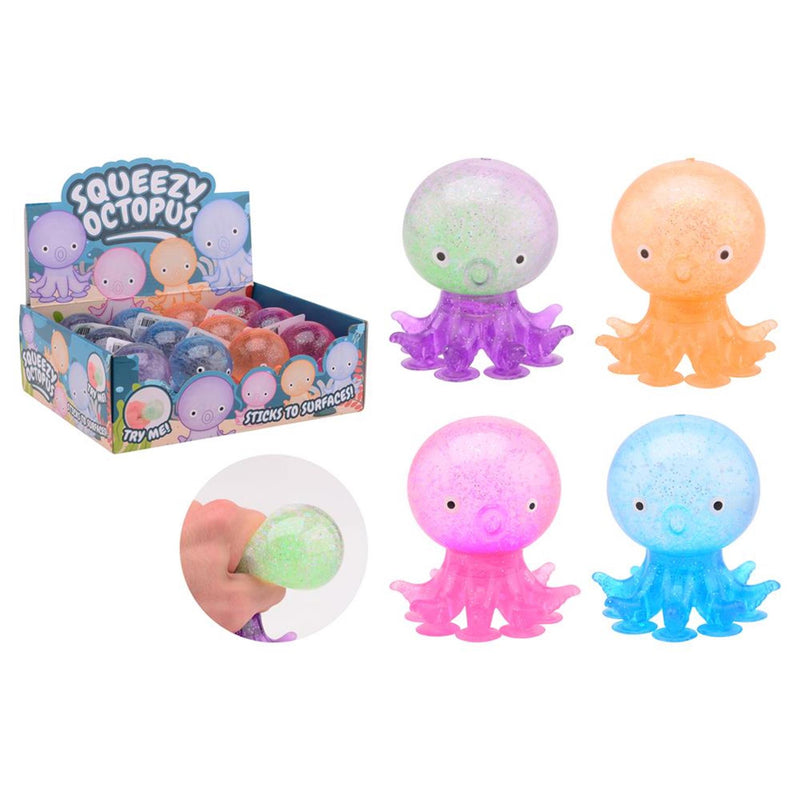 Johntoy Octopus Stress Ball con ventose