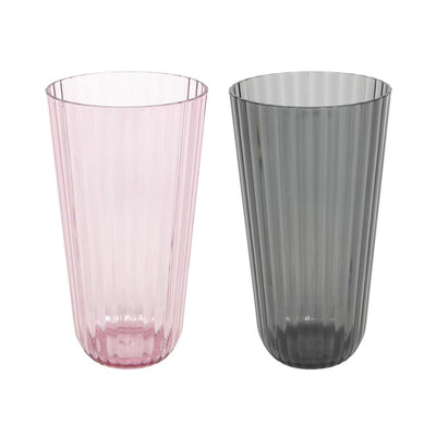 Vaso de cocina imperial líneas plástico ø8x15cm 450ml