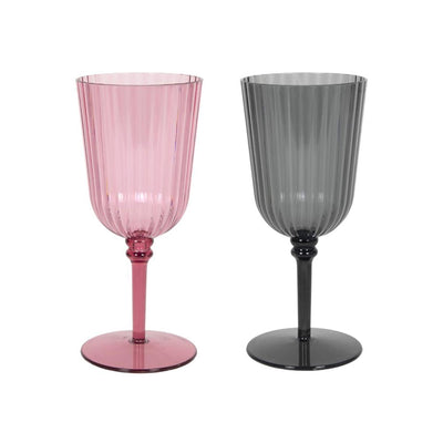 Copa de vino de cocina imperial líneas plástico ø8x18,5cm