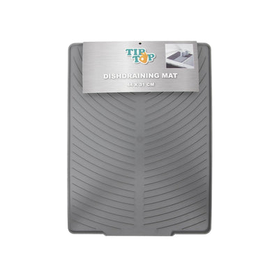 Tapete escurridor Tiptop 44x31cm gris
