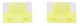 Dresselhaus Mini-Fuse 20A 2 pezzi. Giallo a basso profilo