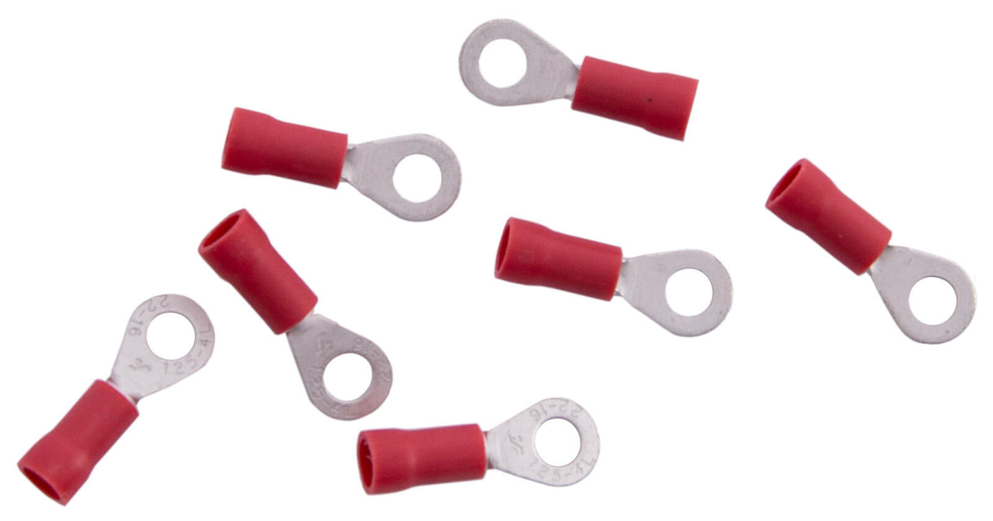 Lingua ad anello Dresselhaus, 4 mm, rosso insulato 0,25 - 1,0 QMM