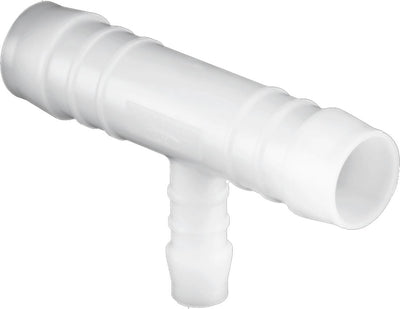 Connettori di tubo flessibile in plastica di Dresselhaus T-rosso. D = 4-6-4mm