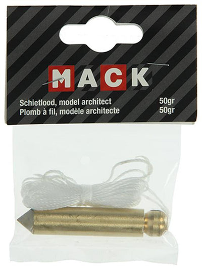 Mack 1004614 - plumb bob 50gr | 4 pieces