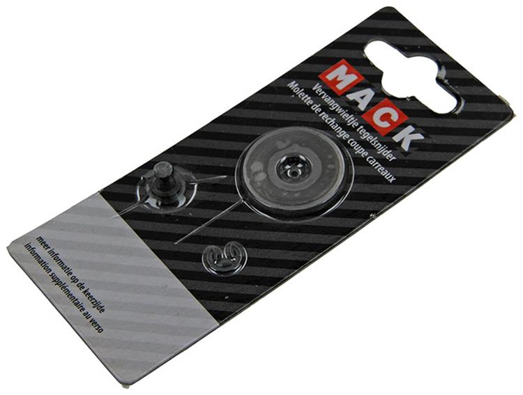 Mack 1004625 - rueda de recambio cortadora de azulejos ø22mm | 3 piezas