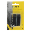 Mack 1005312 - 2 cerraduras magnéticas, modelo pesado, plástico negro | 10 piezas