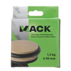 Mack 1005319 - tope de puerta pesado madera 1,3 kg ø 95 mm 1 ud ud | 6 piezas
