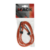 Mack 1006828 - correa elástica 2 ganchos roja | 5 piezas