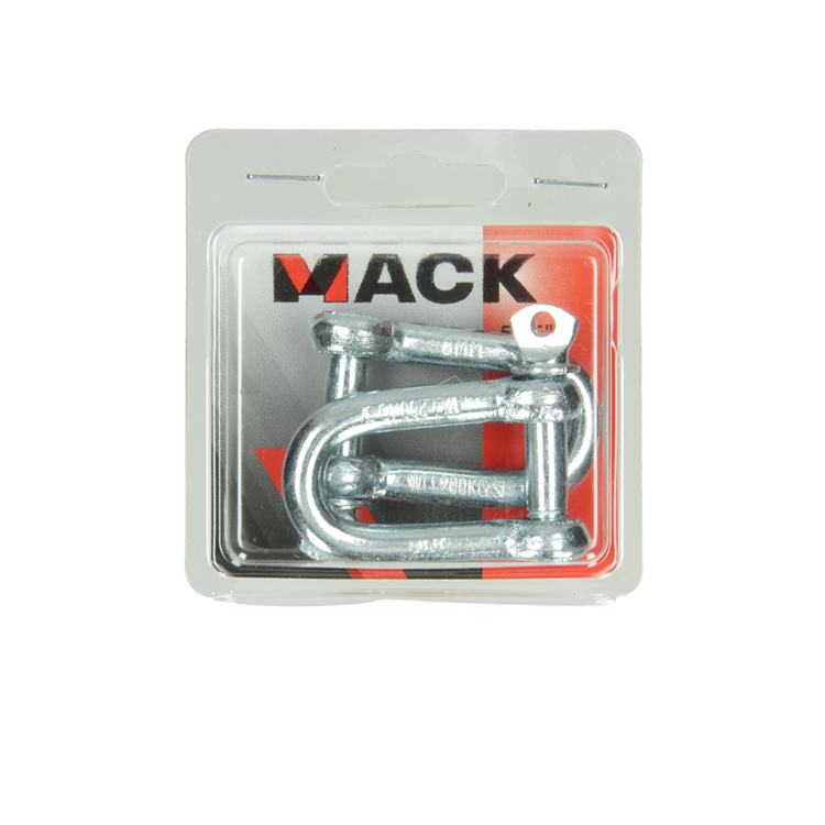 Mack 1006832 - 2 palas galvanizadas rectas bl 5 16 pulgadas -8mm | 5 piezas