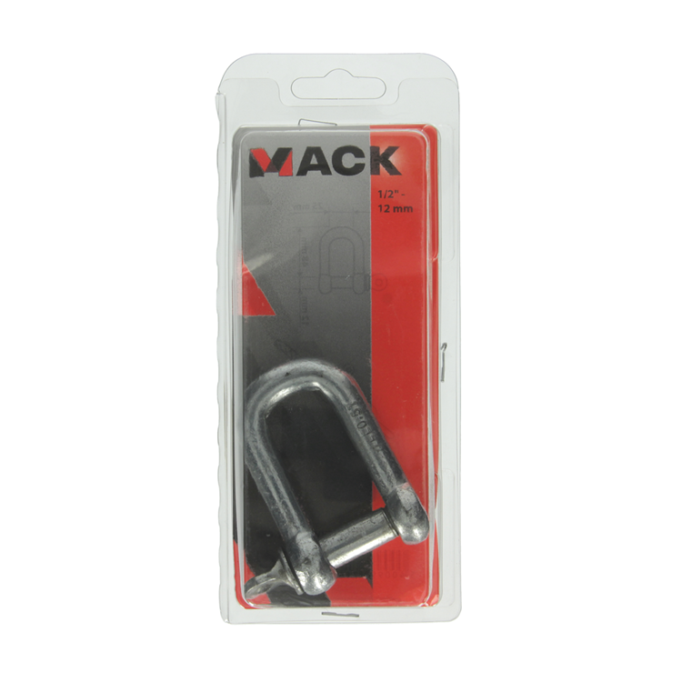 Mack 1006835 - 1 kelf galvanizado recto bl 1 2 pulgadas-12mm | 5 piezas