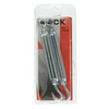 Mack 1006873 - 2 tensores: ojo + gancho galvanizado m6x110mm bl | 5 piezas