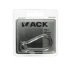 Mack 1006891 - 1 mosquetón + muelle acero inoxidable 60x6mm bl | 5 piezas