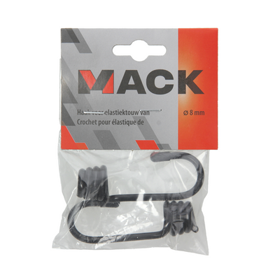 Mack 1006911 - 2 ganci per corda elastica 8mm | 5 pezzi