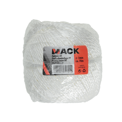 Mack 1006915 - corda da tenuta pp 3mm ca. 70m| 10 pezzi