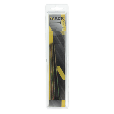 Mack 1006978 - vite per truciolare con testa zincata gialla 4pz 6 x 160mm | 5 pezzi