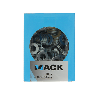 Mack 1007112 - washers 200 pcs m10 | 5 pieces