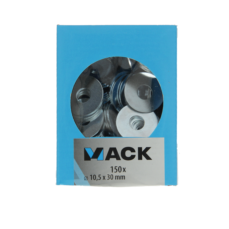 Mack 1007124 - anillos de carrocería 150 piezas 10,5 x 30 mm | 5 piezas