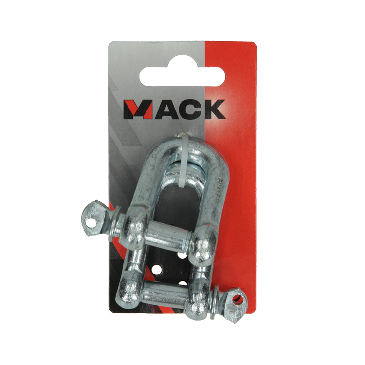 Mack 1008462 - 2 mordazas rectas 10mm galvanizadas | 10 piezas
