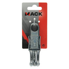 Mack 1008472 - 1 gancho antipánico 100mm galvanizado | 5 piezas